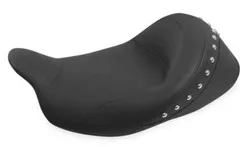 Mustang Black Studded Standard Touring Front Solo Driver Seat