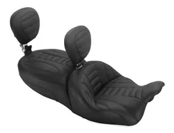 Mustang Touring Deluxe 1pc Seat w Backrests