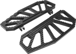 Harddrive Black Gripmax Rider Floorboards