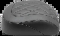 Mustang Black Diamond Stitch Wide Tripper Rear Passenger Seat