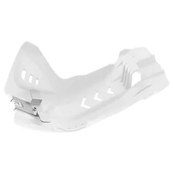 Polisport Fortress Chassis Belly Skid Plate White