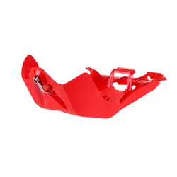 Polisport Red Fortress Belly Skid Plate w Link Protector