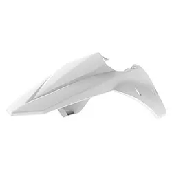 Polisport Plastic Rear Fender Side Panel White