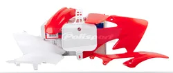 Polisport Plastic Fender Body Kit Set Red White CRF50F