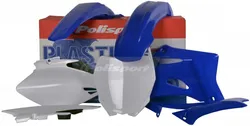 Polisport Plastic Fender Body Kit Set Blue White