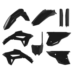 Polisport Plastic Fender Body Kit Set Black