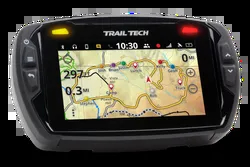 Trail Tech Voyager Pro GPS Computer Tachometer Kit Black Display