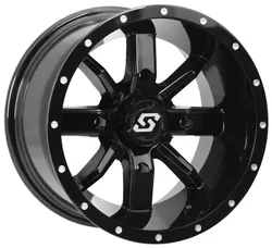 Sedona 14x10 Black Hollow Point Rim 4/110 5+5