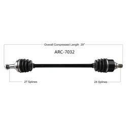 Tytaneum Replacement CV Axle Front Right or Left