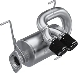 MBRP Stainless Steel Performance Dual Slip On Muffler Exhaust Tail Pipe