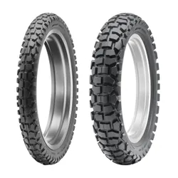 Dunlop D605 2.75-21 Front 4.60-18 Rear Tire Set