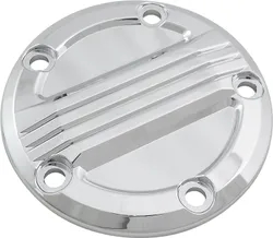 Harddrive Chrome Ignition Timing Points Cover