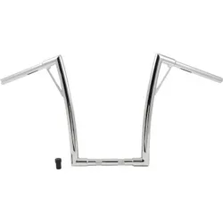 Burly 16in Chromed Steel Louie B Handlebar