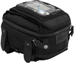 Burly Black Cordura Universal Voyager Tank Tail Bag Storage