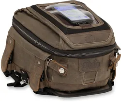 Burly Oak Waxed Cotton Universal Voyager Tank Tail Bag Storage