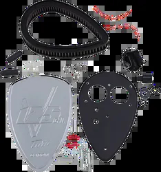 Baron V125 Big Air Kit Cleaner Filter Assembly Chrome Washable