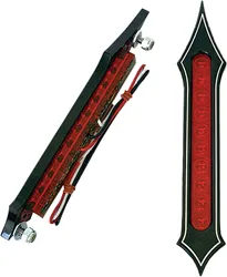Accutronix Night Series Slotted Tribal Red LED Bag Lights