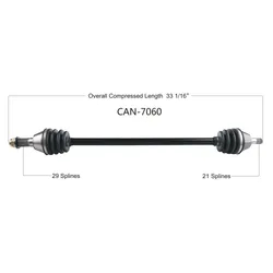 Tytaneum Replacement CV Axle Front Right