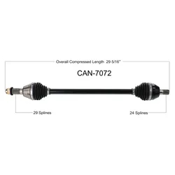 Tytaneum Replacement CV Axle Front Right or Left