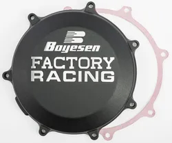 Boyesen Black Chrome Aluminum Clutch Cover