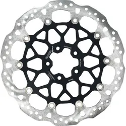 Galfer Stainless Steel Black Floating Wave Front Brake Rotor