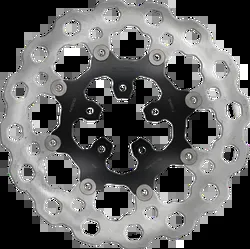 Galfer Silver Black Floating Cubiq Front Brake Rotor