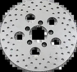 DS 10 Stainless Steel Front Drilled Brake Rotor