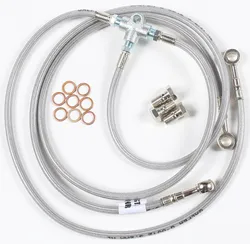 Galfer +2 Stainless Steel Front Brake Line Kit