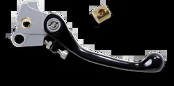 Moose Black Polished Aluminum Clutch Lever for Kawasaki KX 250 450