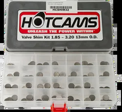 Hot Cams 13 mm Valve Shim Kit and Refill Package