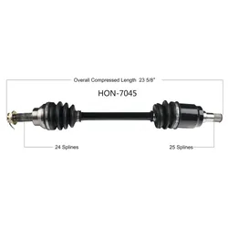 Tytaneum Replacement CV Axle Front Left