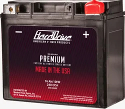 Harddrive Premium Factory Activated Battery GYZ16HL