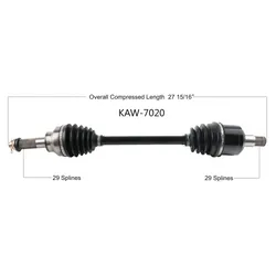 Tytaneum Replacement CV Axle Rear Left