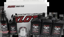 Klotz Premium Engine Oil Service Kit w Chrome Filter 20W50 5qt