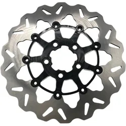 Galfer Stainless Steel Black Floating Wave Rear Brake Rotor