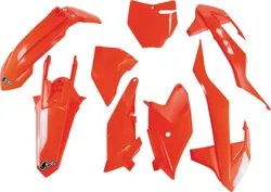 UFO Full Body Plastic Kit Fender Fairing Side Panel Neon Orange