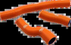 Moose Orange Silicone Radiator Hose Kit for KTM