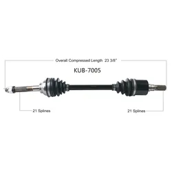 Tytaneum Replacement CV Axle Front Left or Right