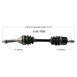 Tytaneum Replacement CV Axle Front Left or Right