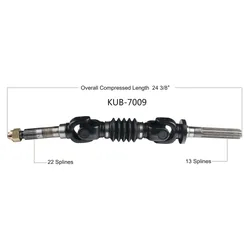 Tytaneum Replacement CV Axle Rear Left or Right