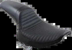 Le Pera Black Basketweave Pleat Daytona Sport Seat