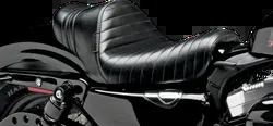 Le Pera Black Pleated Stubs Spoiler Solo Seat