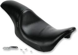 Le Pera Black Smooth Silhouette Full Seat