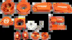 Moose KTM Orange Aluminum Bling Pack Blocks Covers