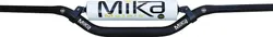 Mika Pro Series Mini High 1 1-8in Oversize Handlebars White