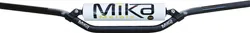 Mika Pro Series Pit Bike High Bend 7-8in Aluminum Handlebars White