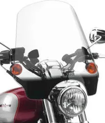 National Cycle Street Shield Windshield Windscreen Smoke 18in. Quickset 1in.