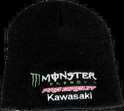 Monster Energy Pro Circuit Kawasaki Black Unisex Beanie Hat
