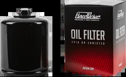 Harddrive Black HD Oil Filter w Hex
