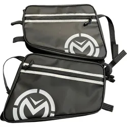 Moose Black Storage Door Bag Pair Set